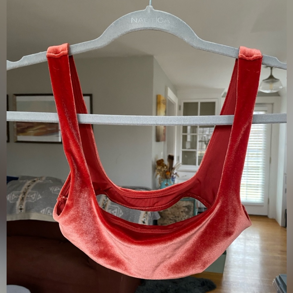 Aerie XS Velour Swim Top